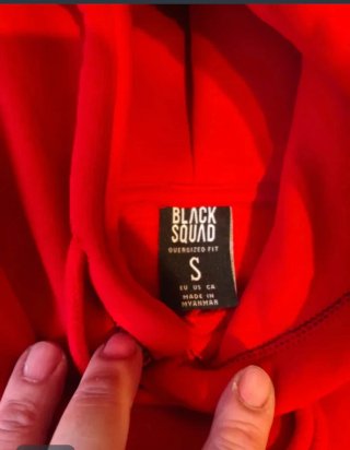 Sudadera y pantalón rojo New Yorker talla S