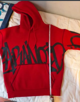 Sudadera y pantalón rojo New Yorker talla S