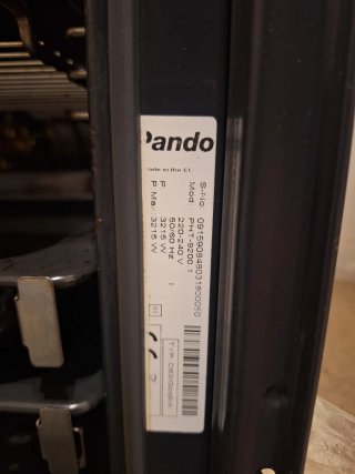 Horno Pando PHT-9208.1 – Negro