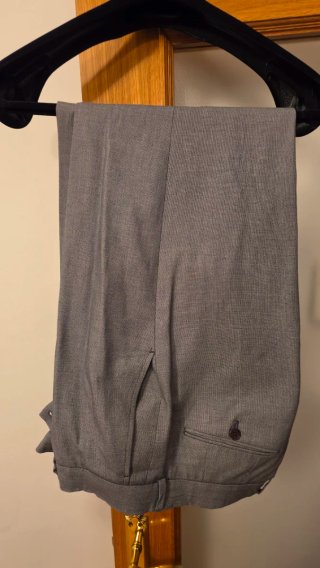 Traje Gris Jaspeado Purificación García