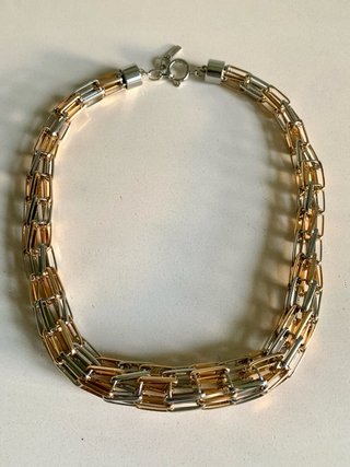 Collar Zara eslabones.