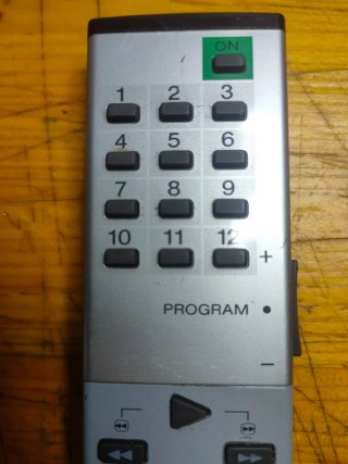 Mando Sony RMT-230 Betamax VCR raro vintage TV