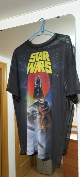 Camiseta Star Wars Negra