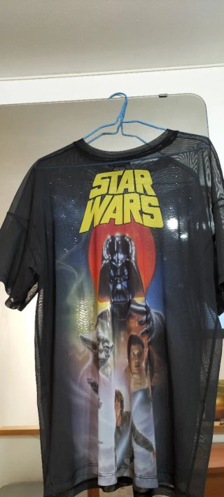 Camiseta Star Wars Negra