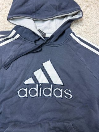 Talla L Sudadera Adidas Vintage Azul