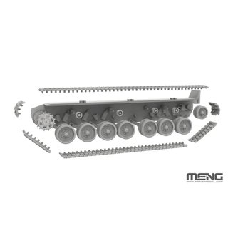 Maqueta German Panzerhaubitze 2000, Meng 1/72