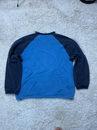 Talla M Sudadera Adidas Vintage Azul