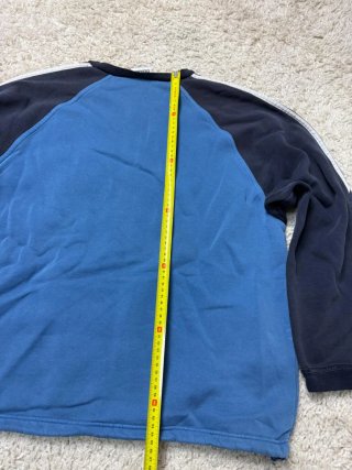 Talla M Sudadera Adidas Vintage Azul