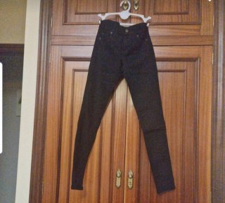 Pantalón Vaquero Pitillo Pepe Jeans Negro