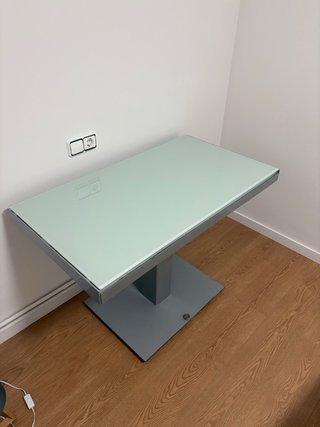 Mesa de Cristal Extensible y Elevable