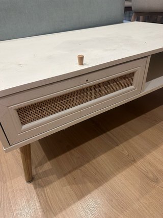 Mesa de centro Sweeek blanca