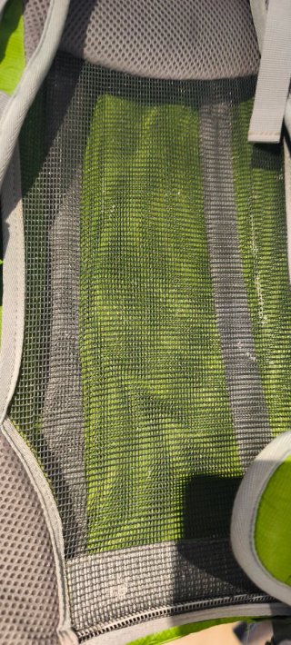 Mochila Trangoworld 35L Verde y Gris