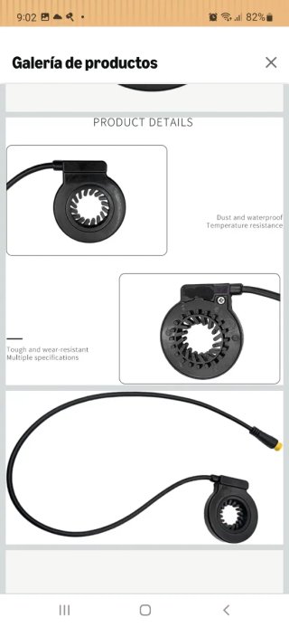 Sensor PAS para Bicicleta Eléctrica