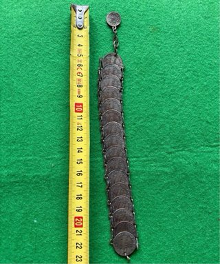 Bracciale con monete antiche 1936