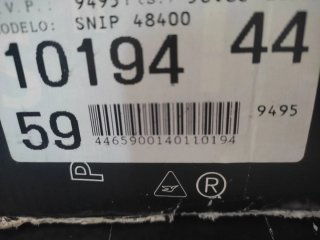 Zapatos Snipe Negros