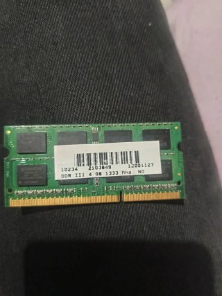 Memoria RAM DDR3 4GB Kingston 1333MHz Portátil