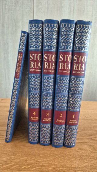 Storia Universale Rizzoli Larousse + Atlante Stori
