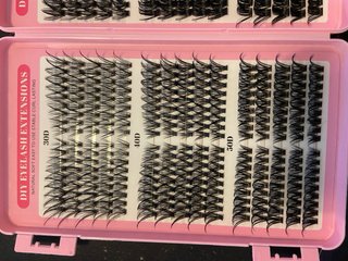 Ciglia a grappolo DIY Eyelash Extensions