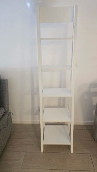 Estantería Escalera Blanca