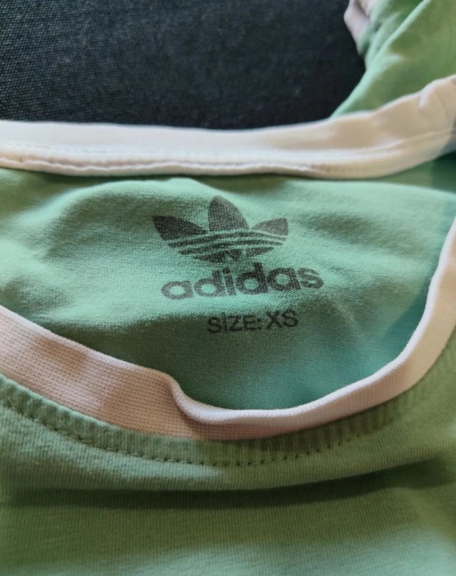 Camiseta Adidas Vintage Mujer Verde