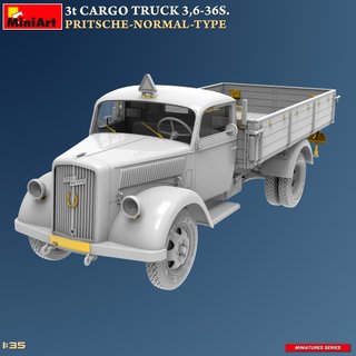 Maqueta 3T Cargo Truck 3.6-36S Miniart 1/35