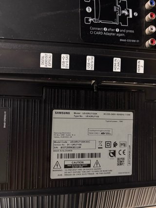 Samsung 43” Smart TV 4K