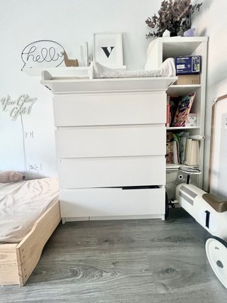 Cómoda Malm Ikea con Cambiador