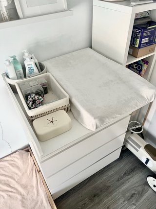 Cómoda Malm Ikea con Cambiador
