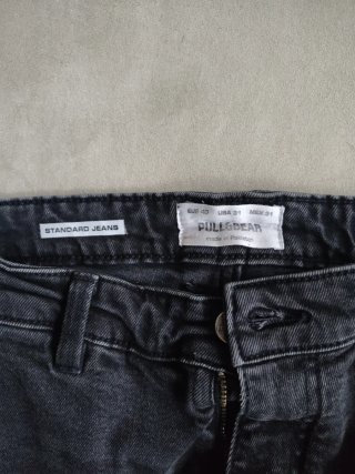 Pantalón Vaquero Cargo Negro