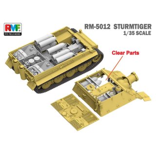 Maqueta Sturmtiger con interiores RFM 1/35