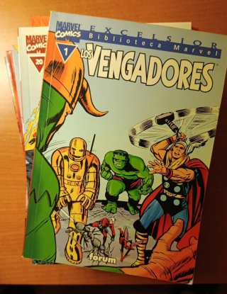 Biblioteca Marvel Vengadores