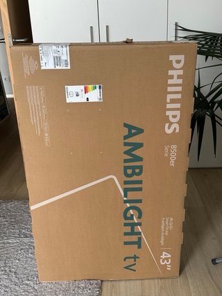 Philips 43” QLED 4K Ambilight Smart TV