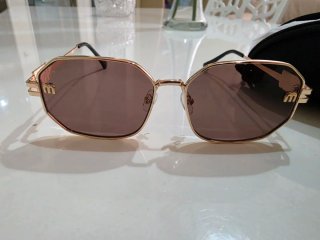 Occhiali Miu Miu Vintage Oro Brown