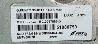 CENTRALITA MOTOR UCE FIAT PUNTO (EVO) (199) Emotion