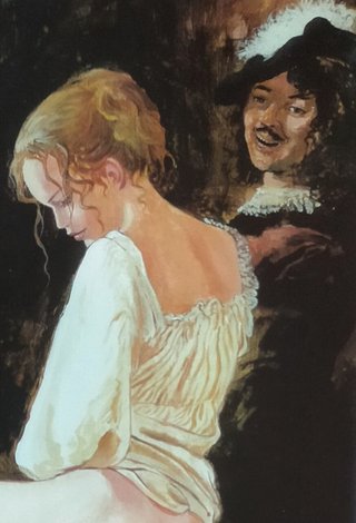 Stampa Milo Manara Rembrandt Collezione Artista