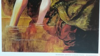 Stampa Milo Manara Rembrandt Collezione Artista