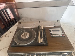 Tocadiscos y Casete Vintage