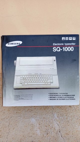 Máquina de escribir electrónica Samsung SQ-1000