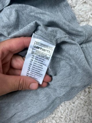 Talla M Camiseta Carhartt Gris