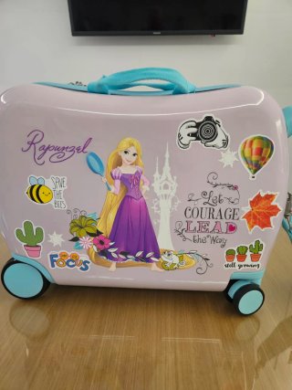 Maleta Infantil con Ruedas Rapunzel