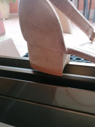 Zapatos de señora beige