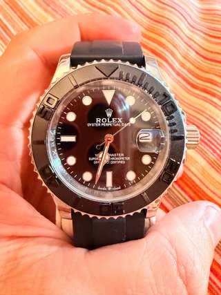 Orologio sportivo stile Oyster Yacht Master