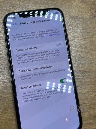 iPhone X con 256 GB