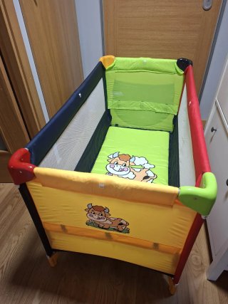 Cuna de viaje plegable MS
