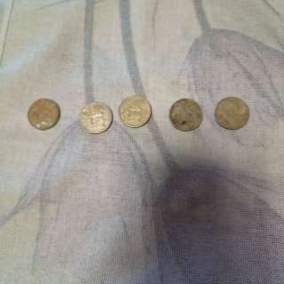 Lote 5 Monedas 500 Pesetas España