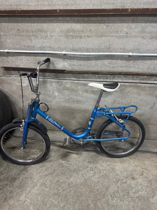 Bicicleta Antigua BH Azul