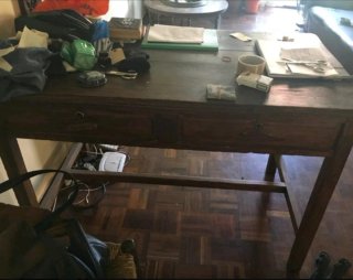 Mesa Tocinera Antigua de Madera