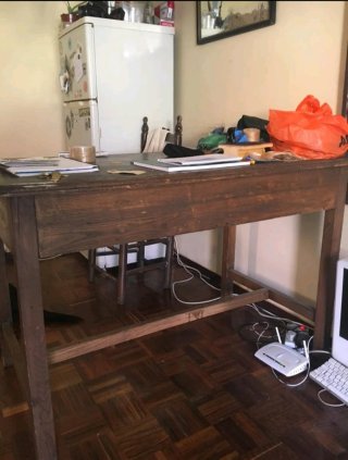 Mesa Tocinera Antigua de Madera