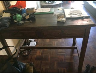 Mesa Tocinera Antigua de Madera