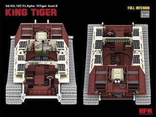 Maqueta King Tiger Ausf. B Full Interior 1/35
